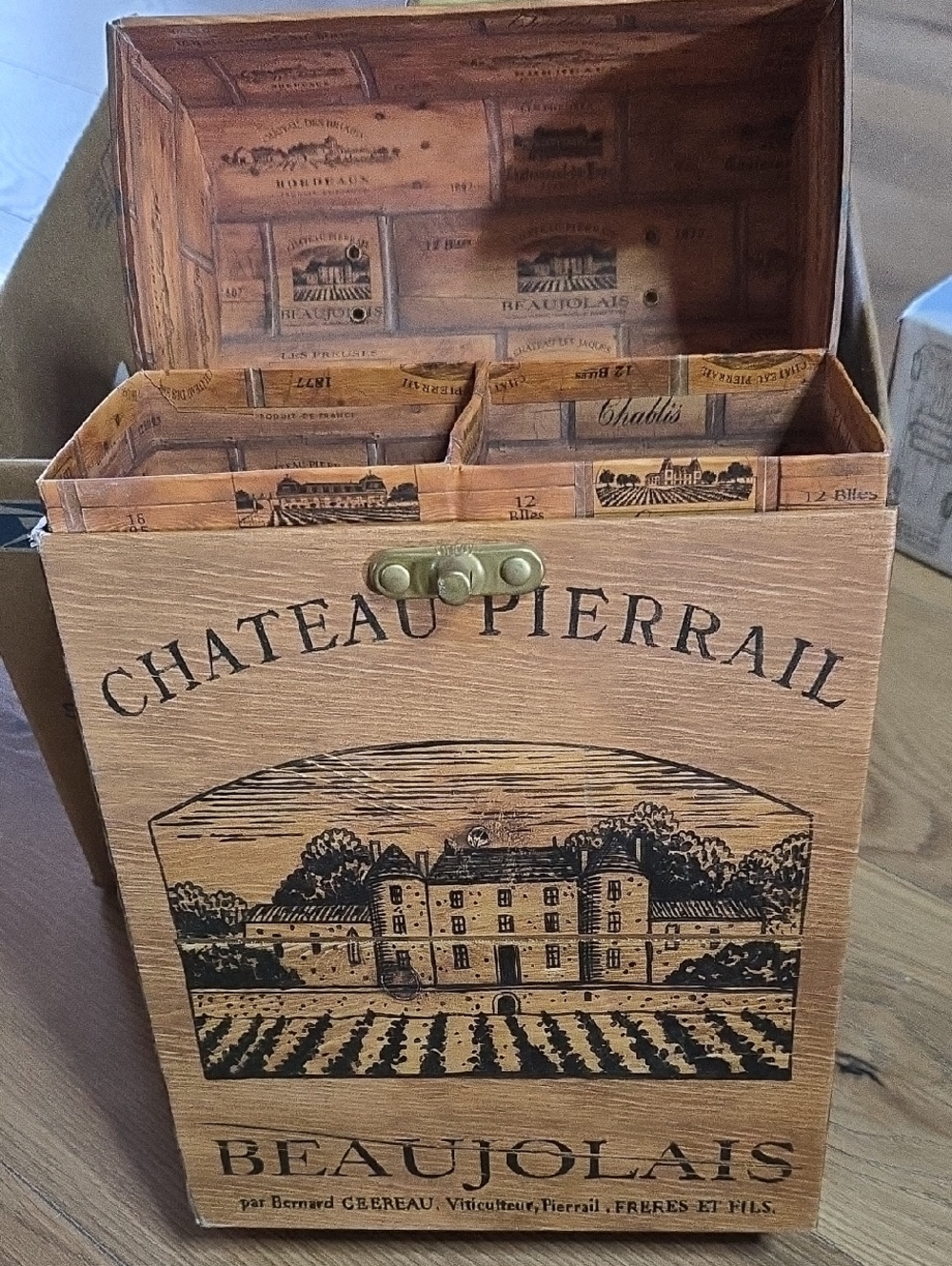 Beaujolais Decorative Wooden Storage Box, 2005 - Brown